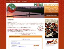 Tablet Screenshot of padma-tr.com